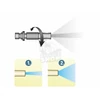 Kép 2/2 - Szórófej, 2 funkciós, SÁRGARÉZ EXTOL