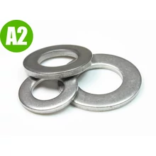 DIN 125A - A2 - Rozsdamentes lapos alátét