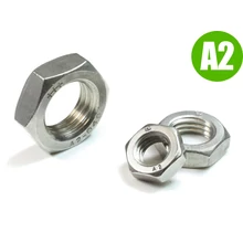 DIN 439 - A2 - Rozsdamentes alacsony anya
