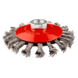 DRÓTKORONG TÁNYÉR, KÚPOS SODROTT 115MM M14 | GRAPHITE 57H591