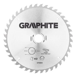KÖRFŰRÉSZLAP 250X30 Z39 | GRAPHITE 57H684