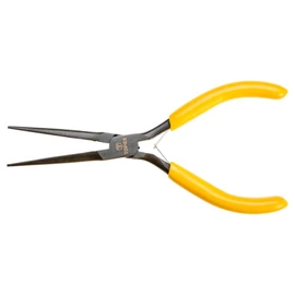 Precíziós nyújtott csőrű fogó 140mm | TOPEX 32D036