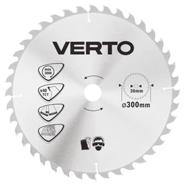 Körfűrészlap 300X30, Z40 | VERTO 61H136