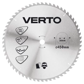 Körfűrészlap 450X30, Z61 | VERTO 61H150