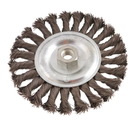 DRÓTKORONG KÖRKEFE SODROTT 150MM M14 | VERTO 62H141