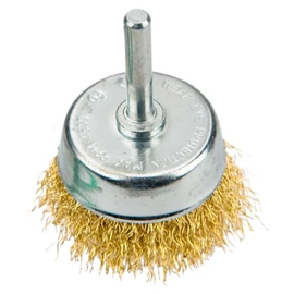 DRÓTKORONG FAZÉKKEFE HULLÁMOS 50MM CSAPOS | VERTO 62H330