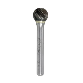 Abraboro® Keményfém turbómaró, kereszt fogazás, D alak ø  8 mm