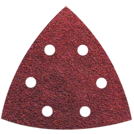 Abraboro® KE-RR Delta tépőzáras csiszolópapír, 6 lyukas 94*94  K180