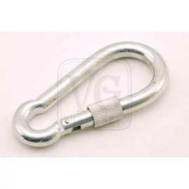 Tűzoltó karabíner, csavarbiztosítással ø 13 x160