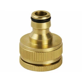 Kuplung csatlakozó, 3/4"-1", SÁRGARÉZ