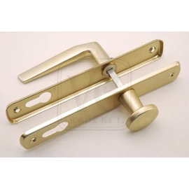 Gombos kilincsgarnitúra, cilinderlyukas 90 F2