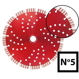 Abraboro® Gyémánttárcsa, szegmenses turbo ø 125 [No.5]