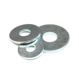 Széles lapos (3d) alátét, horganyzott  M5