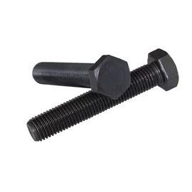 Hatlapfejű finommenetes csavar, natúr M10*1*30