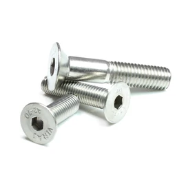 Süllyesztettfejű, belső kulcsnyílású csavar A2, rozsdamentes M 3x6