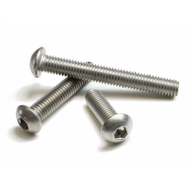 Domborúfejű, belső kulcsnyílású csavar A2, rozsdamentes M 8x50