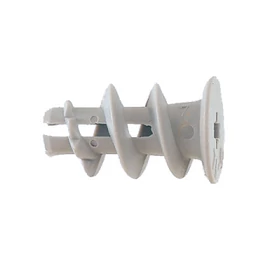 Gipszkarton dübel, műanyag spirál