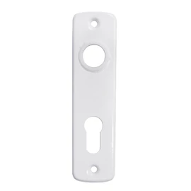 Cilinderes ajtócím (Fehér, 55 mm)