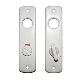 Toalett (WC) ajtócím (Fehér, 55 mm)