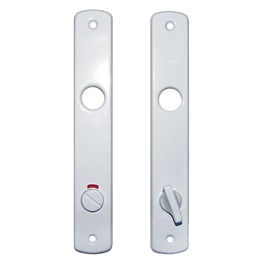 Toalett (WC) ajtócím (Fehér, 90 mm)