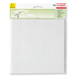 Vágható filc öntapadós fehér 200x200 mm