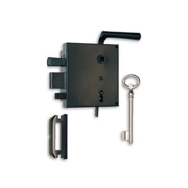 ELZETT 3425 Rászegezős kertkapu zár (jobbos)