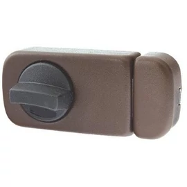 ELZETT 6784 Gombos másodzár (barna)