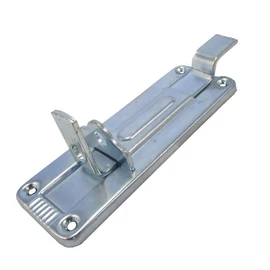 Lakatolható tolózár 100 mm hajlított