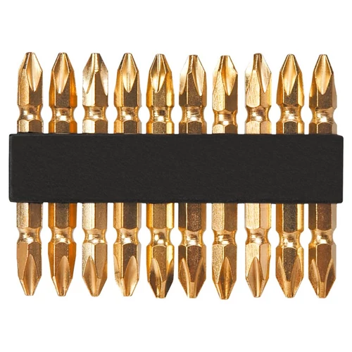 Csavarhúzó bitkészlet 10db | TOP TOOLS 39D382