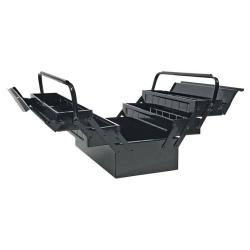 Szerszámláda fém 5 rekesz, 55x20x21cm | TOPEX 79R101