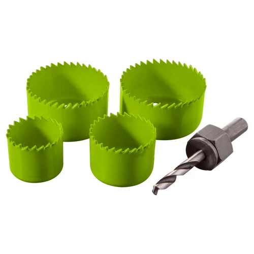 Körkivágó készlet 5db, 32,38,51,54mm | VERTO 60H953