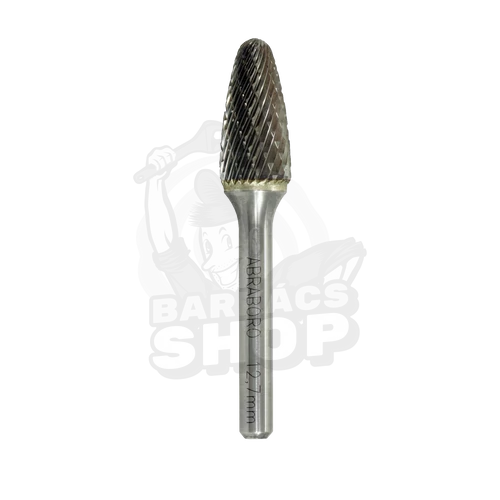 Abraboro® Keményfém turbómaró, kereszt fogazás, F alak ø 12.0 mm