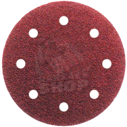 Abraboro® tépőzáras csiszolópapír, 8 lyukas ø 150x22   K180