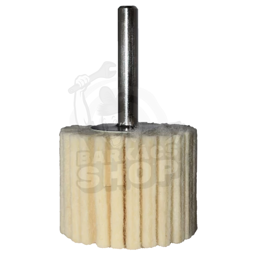 Abraboro® Lamellás filc csiszolókerék, csapos 40x30x6