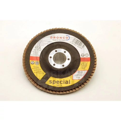 Abraboro® G-QZ lamellás csiszolótányér ø 125  P120