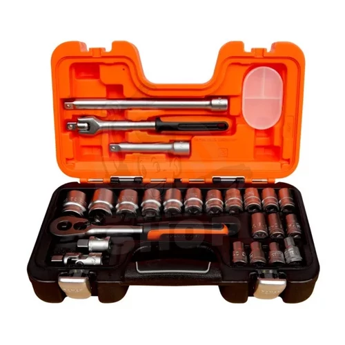 BAHCO Dugókulcs készlet 1/2" 24 részes