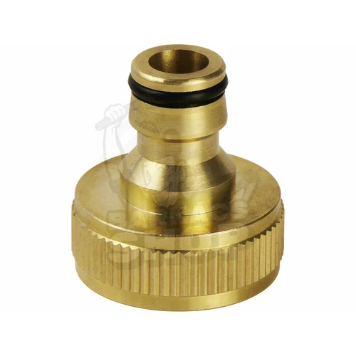 Kuplung csatlakozó, 3/4", SÁRGARÉZ