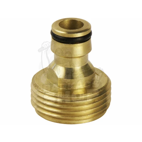 Kuplung csatlakozó, réz, külsőmenetes; 3/4"