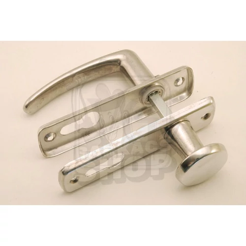 Gombos kilincsgarnitúra, cilinderlyukas 55 ALU