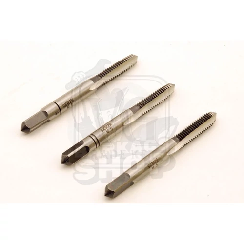 CZ Tools® kézi menetfúró, 3 részes  M5.0*0.8