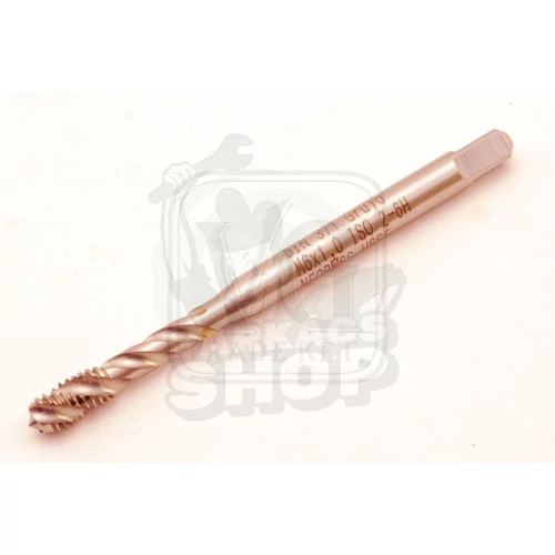 CZ Tools® HSS-Co kobaltos hengerelt gépi menetfúró, csavart hornyú  M6.0*1.0