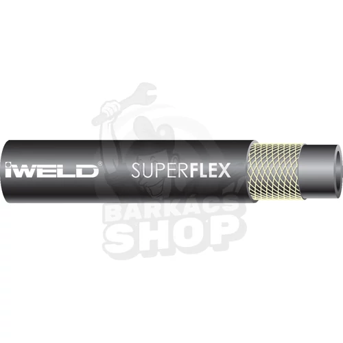 SUPERFLEX semleges gáz tömlő 6,0x3,5mm (Ni,Ar,CO2)