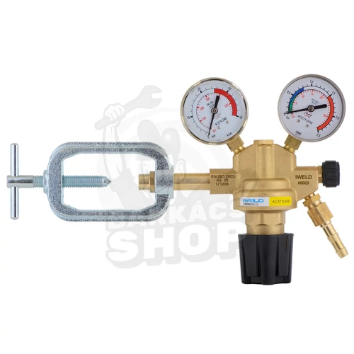 IWELD OMNIREG Acetilén nyomáscsökkentő 25/1,5bar