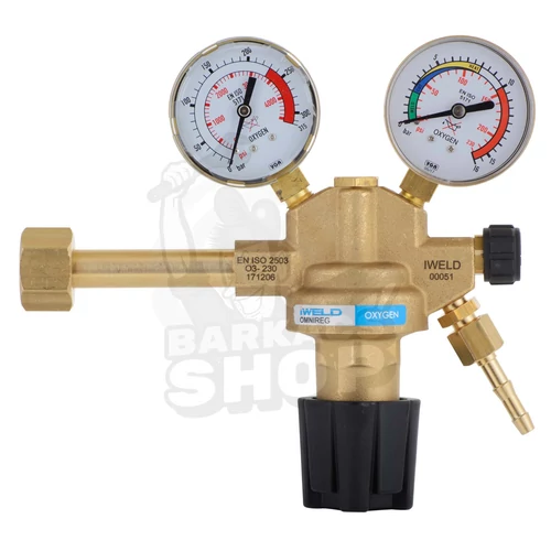 IWELD OMNIREG Oxigén nyomáscs. 230/10bar (H,SK,HR)
