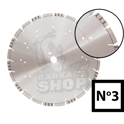 Abraboro® Gyémánttárcsa, kombinált ø 400 [No.3]