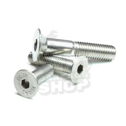 Süllyesztettfejű, belső kulcsnyílású csavar A2, rozsdamentes M 5x16