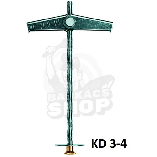 KD 3 Rugós fém billenőhorog FISCHER