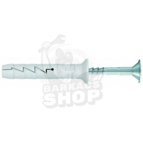 Beütődübel tölcsérperemmel 6x40