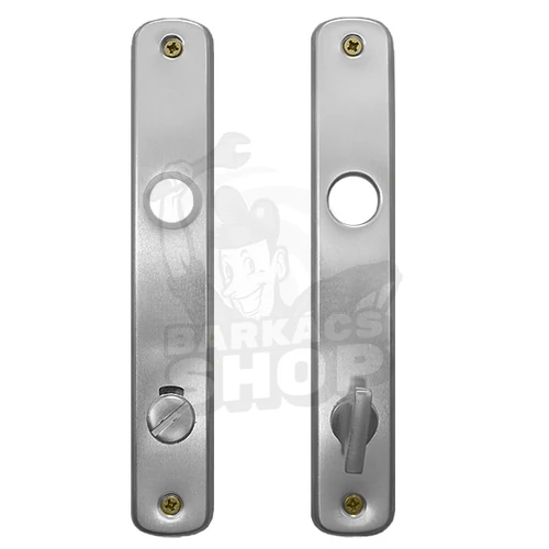 Toalett (WC) ajtócím (Alu, 90 mm)