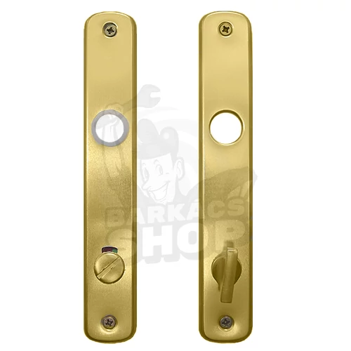 Toalett (WC) ajtócím (F3, 90 mm)